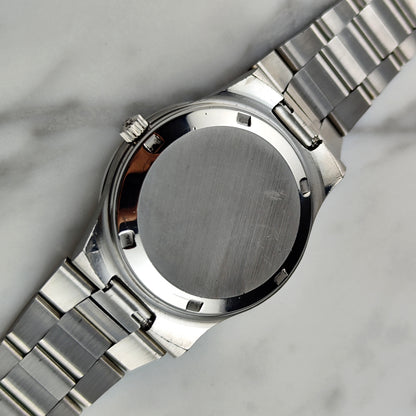 Omega Genéve Automatic Silver Linen Dial Steel Bracelet 1972 Serviced 08/2026 [REF. 166.0173]