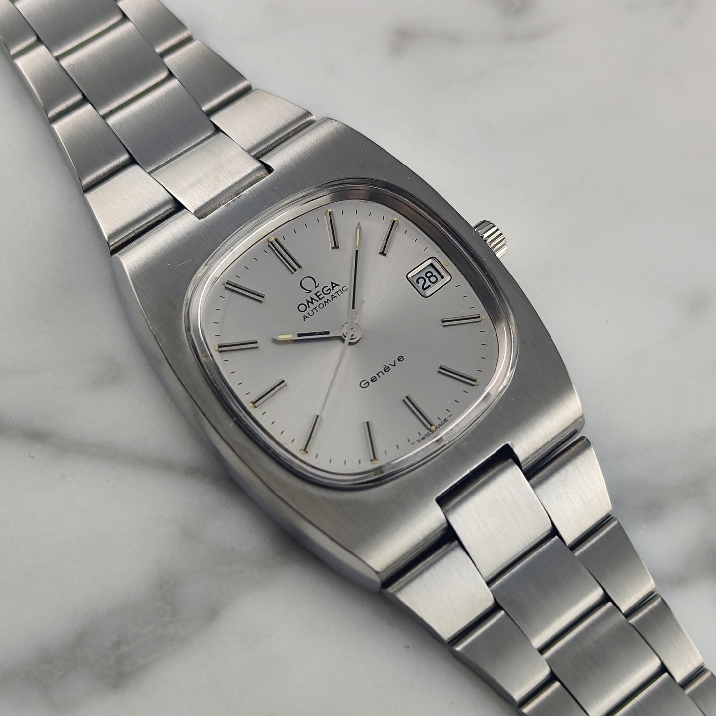 OMEGA Genéve Automatic Steel Bracelet 1973 Serviced 03/2026 [REF. 166.0191]
