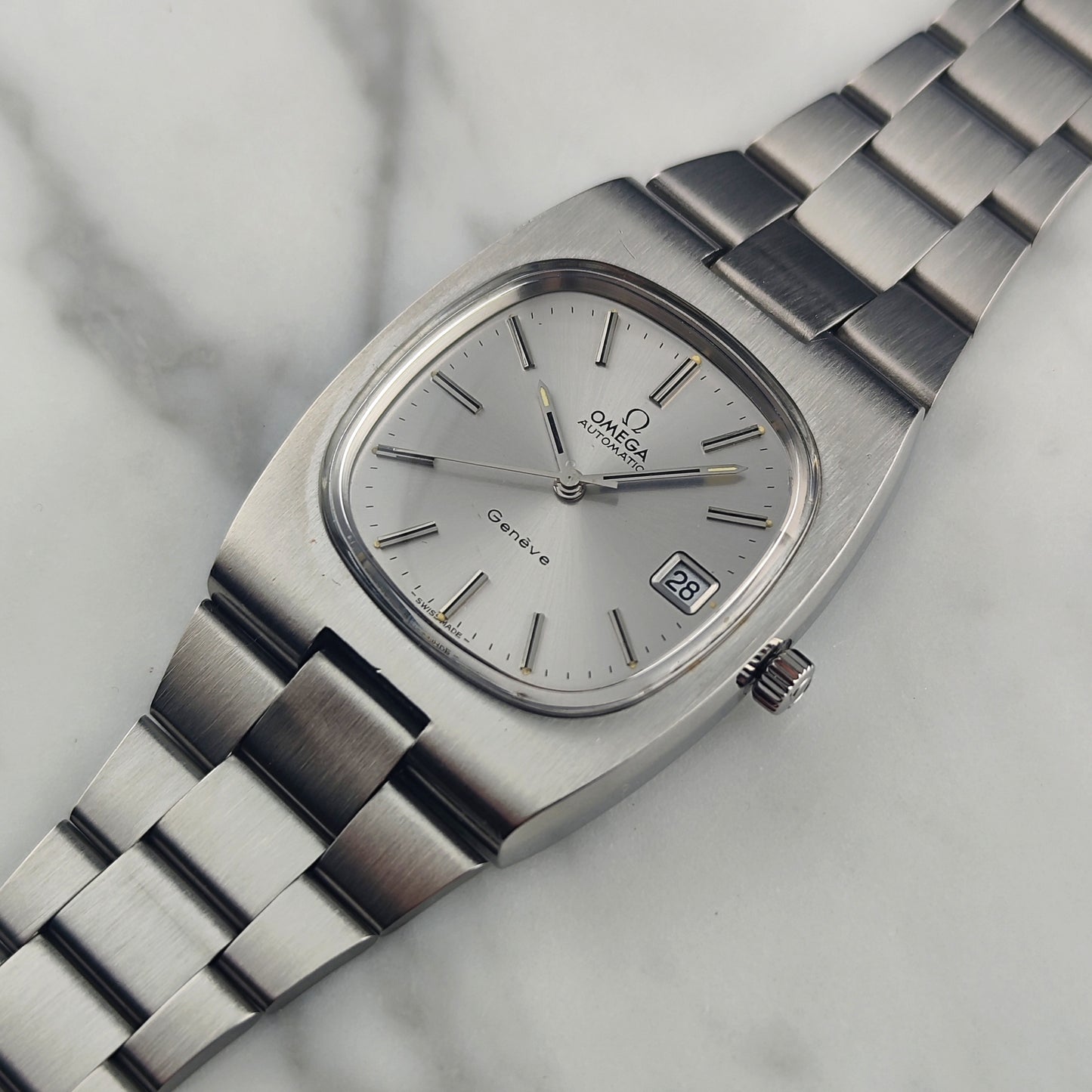 OMEGA Genéve Automatic Steel Bracelet 1973 Serviced 03/2026 [REF. 166.0191]