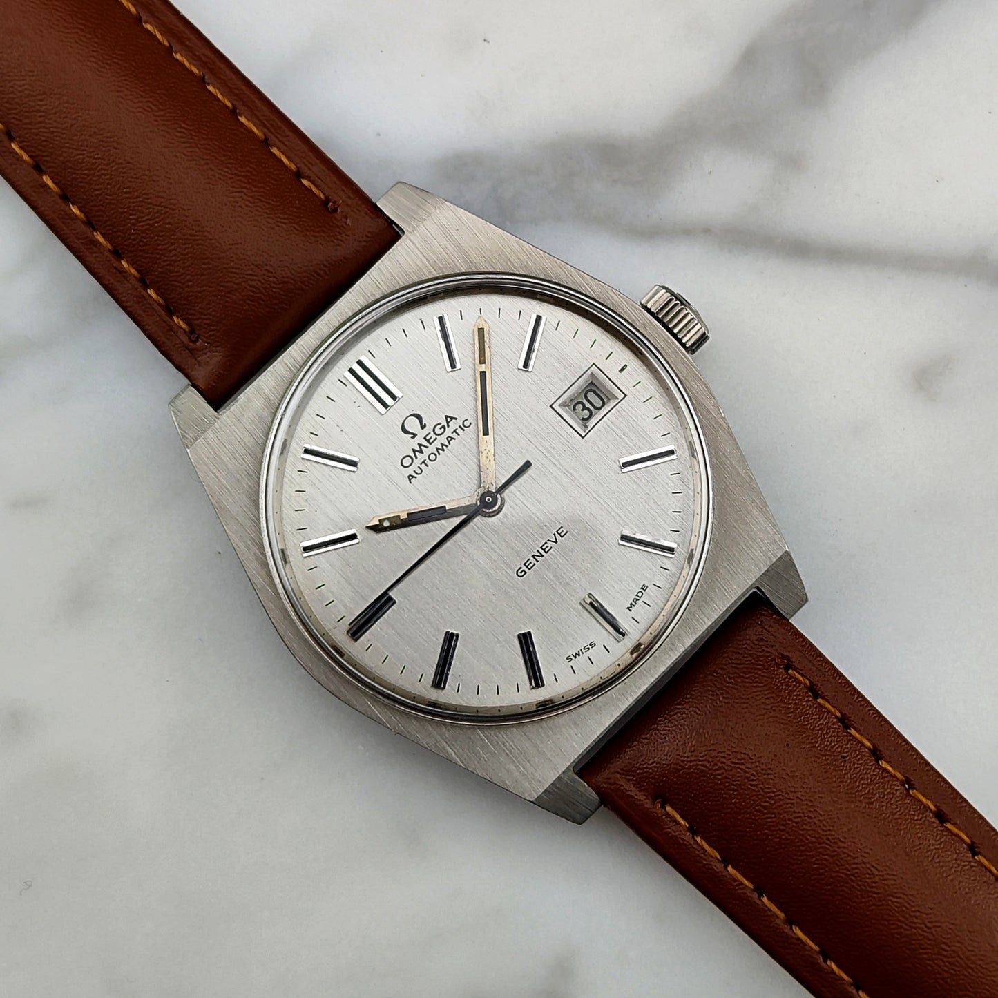 OMEGA Genéve Automatic Steel Date 1973 [REF. 166.0118]