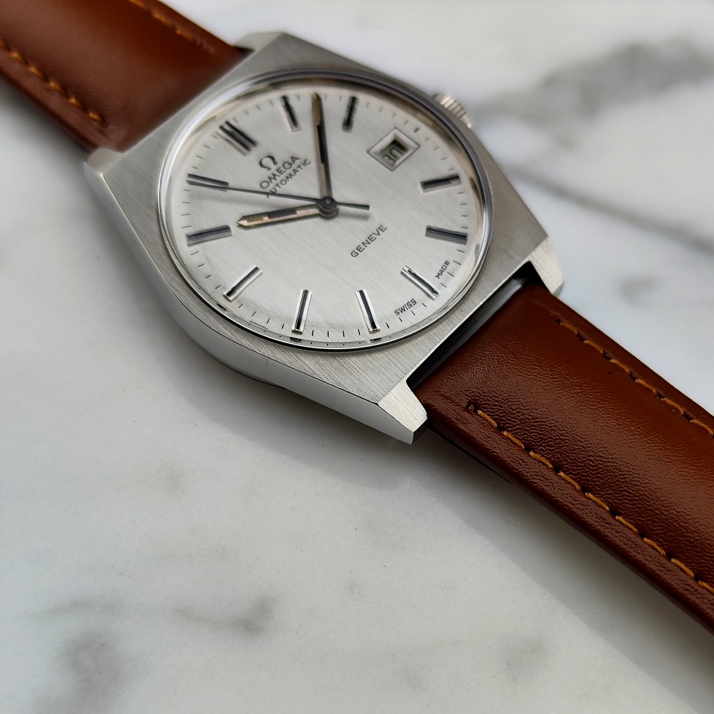 OMEGA Genéve Automatic Steel Date 1973 [REF. 166.0118]