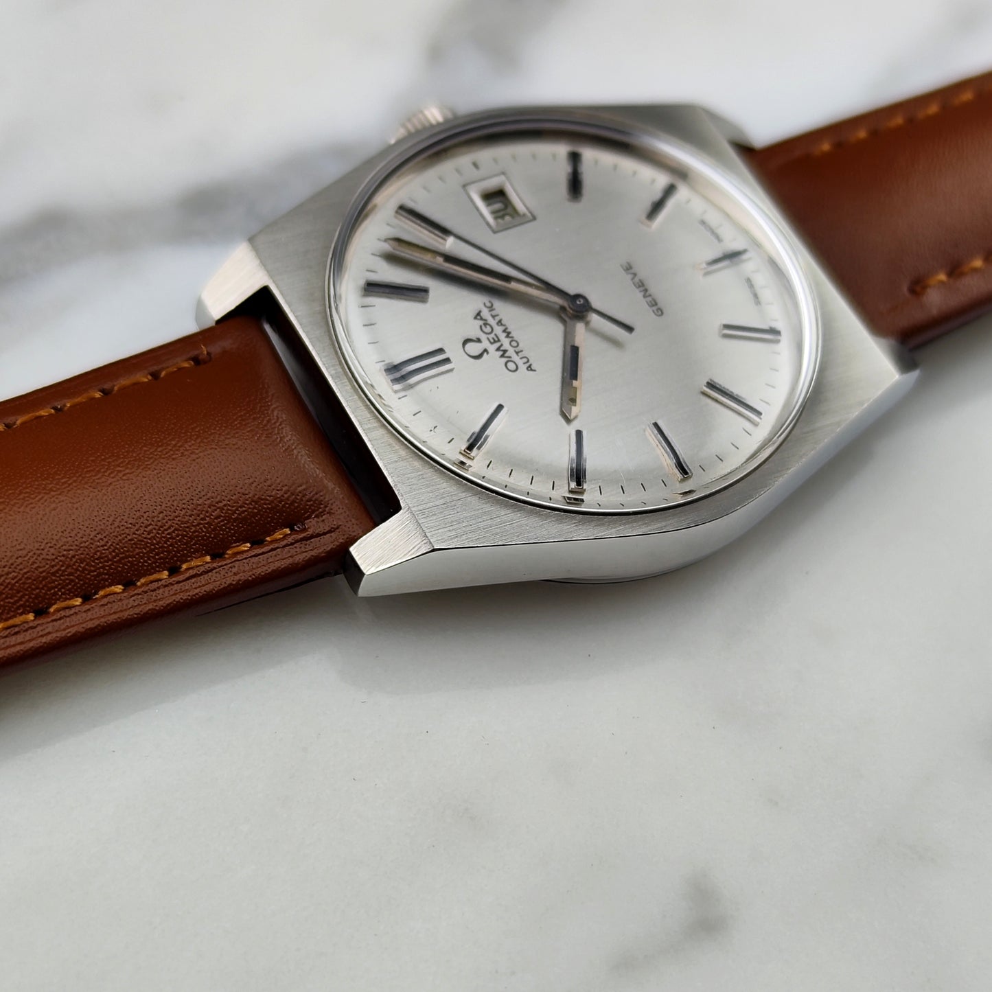 OMEGA Genéve Automatic Steel Date 1973 [REF. 166.0118]