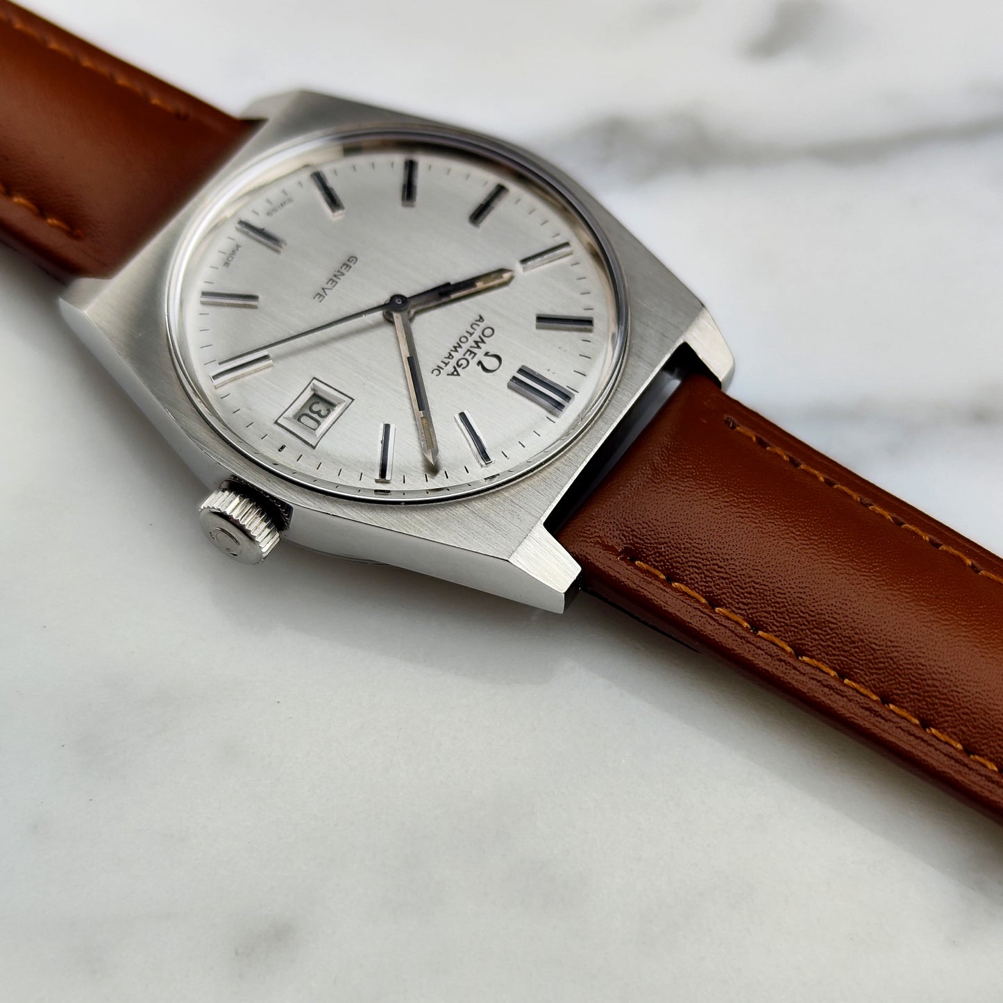 OMEGA Genéve Automatic Steel Date 1973 [REF. 166.0118]