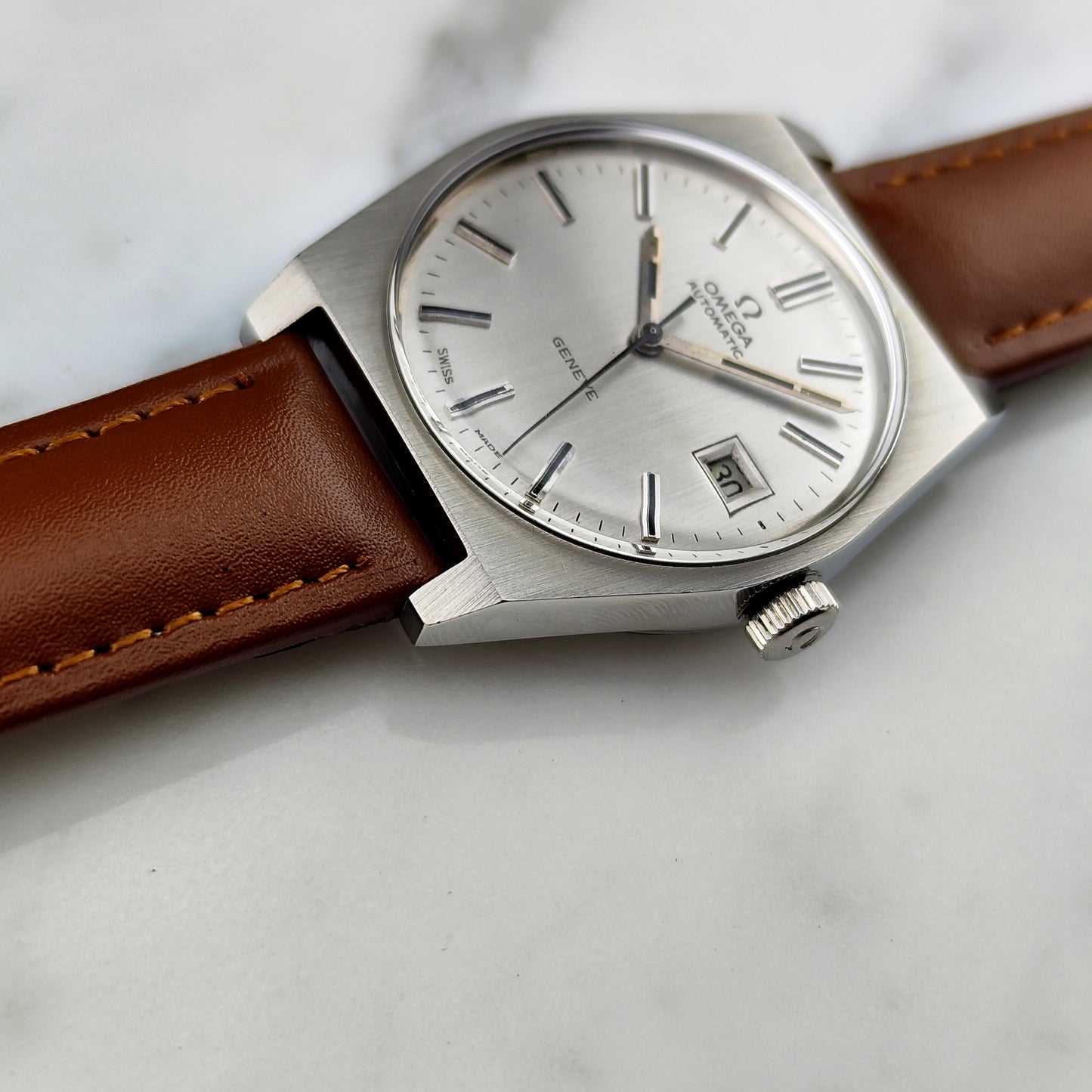 OMEGA Genéve Automatic Steel Date 1973 [REF. 166.0118]