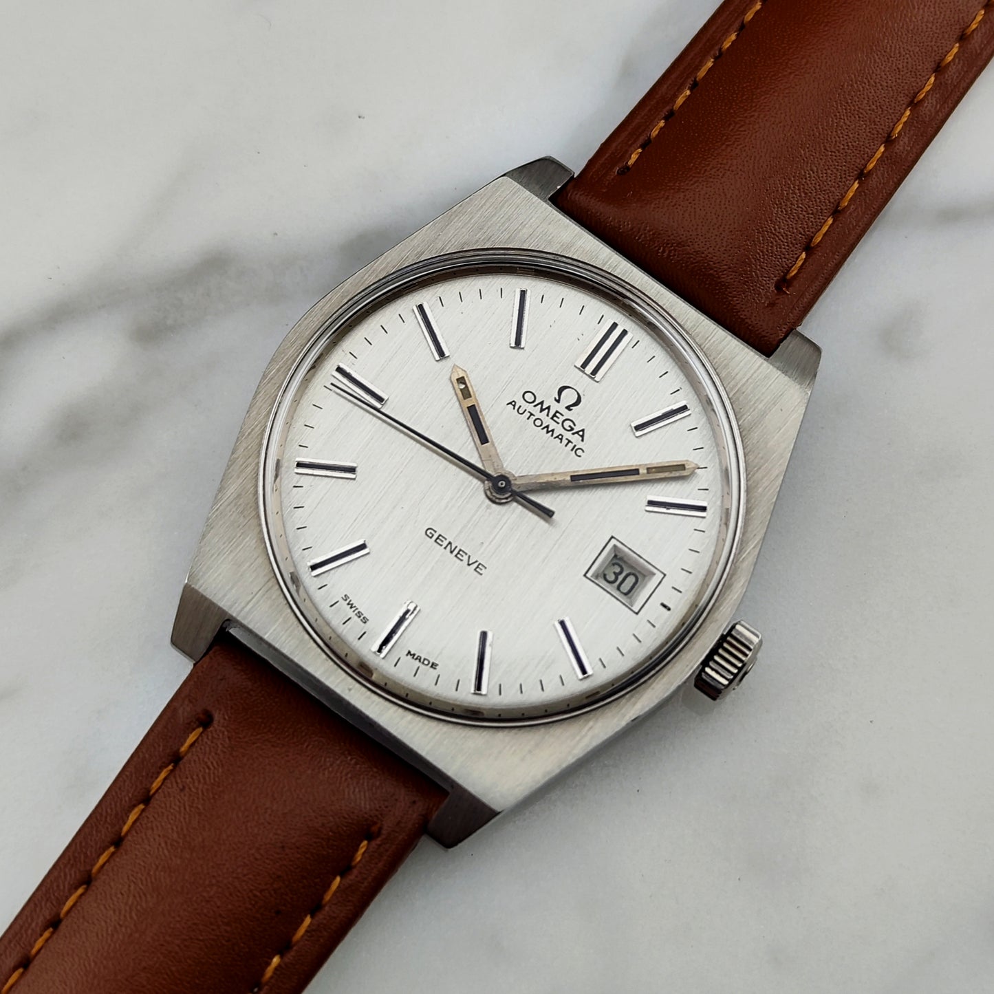 OMEGA Genéve Automatic Steel Date 1973 [REF. 166.0118]