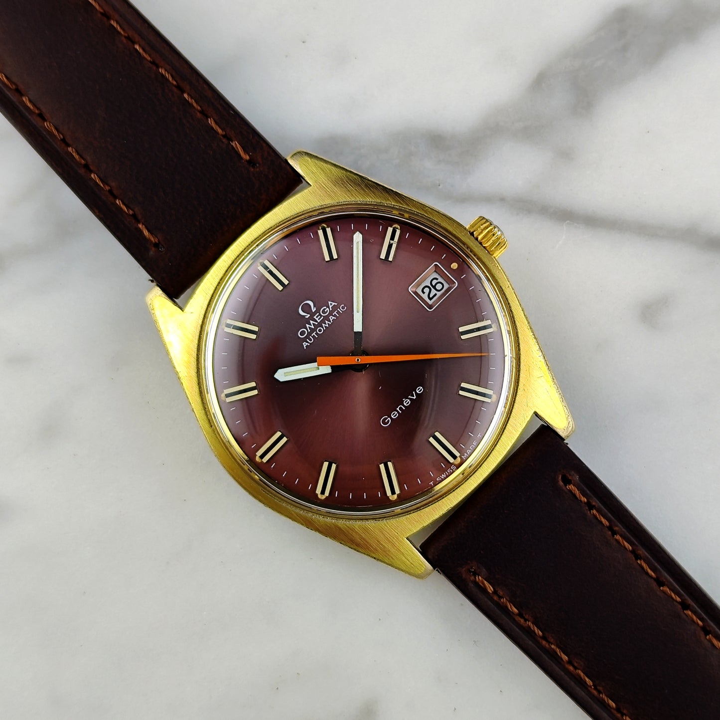OMEGA Genéve Automatic Super Rare Grape 1968 Serviced 06/2026 [REF. 166.041]