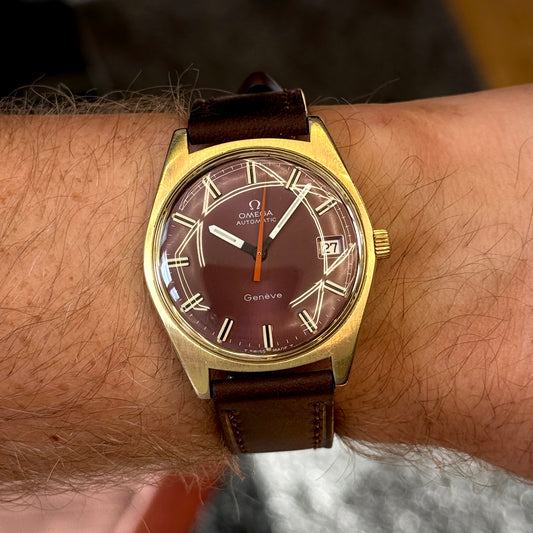 OMEGA Genéve Automatic Super Rare Grape 1968 Serviced 06/2026 [REF. 166.041]