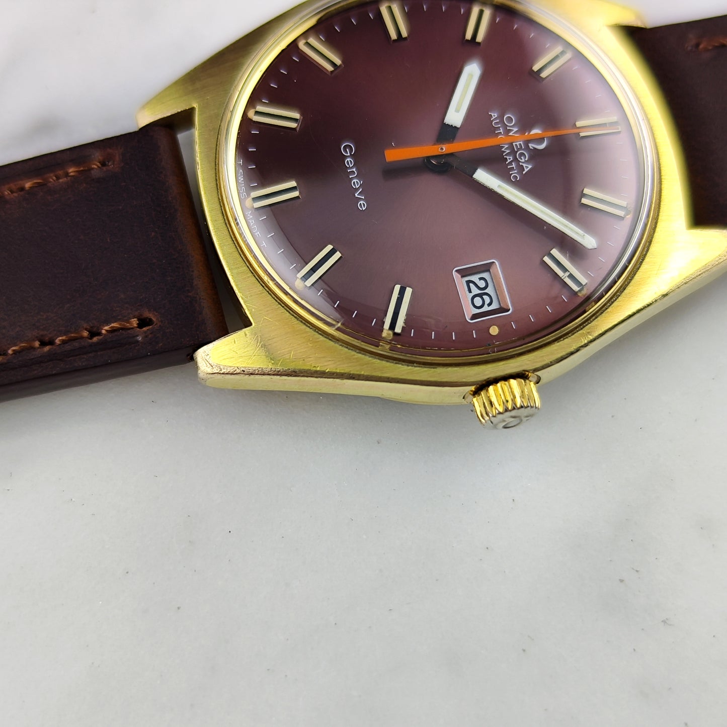 OMEGA Genéve Automatic Super Rare Grape 1968 Serviced 06/2026 [REF. 166.041]