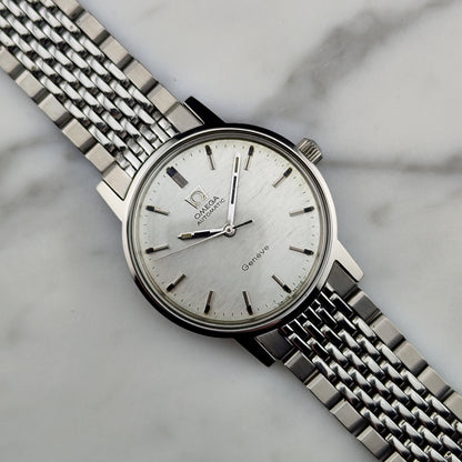 OMEGA Genève Automatic Rare White Mosaic Dial 1969 [REF. 165.070]