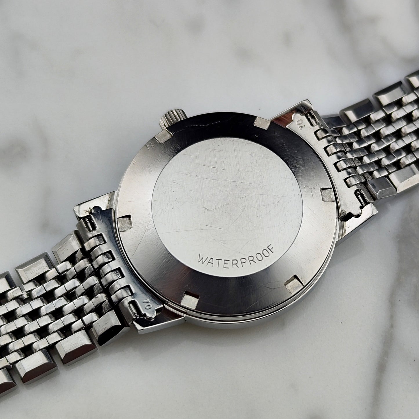 OMEGA Genève Automatic Rare White Mosaic Dial 1969 [REF. 165.070]