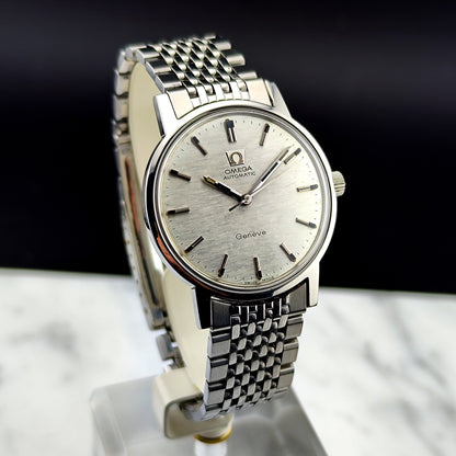 OMEGA Genève Automatic Rare White Mosaic Dial 1969 [REF. 165.070]