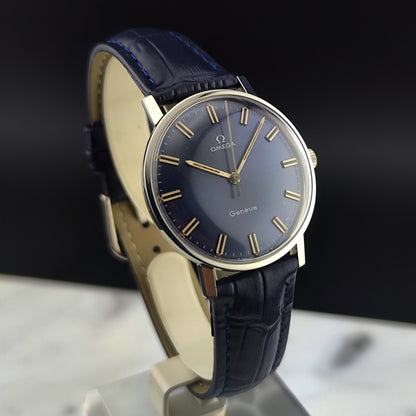OMEGA Genève Blue Dial Super Rare [REF. 162.009]