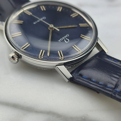 OMEGA Genève Blue Dial Super Rare [REF. 162.009]