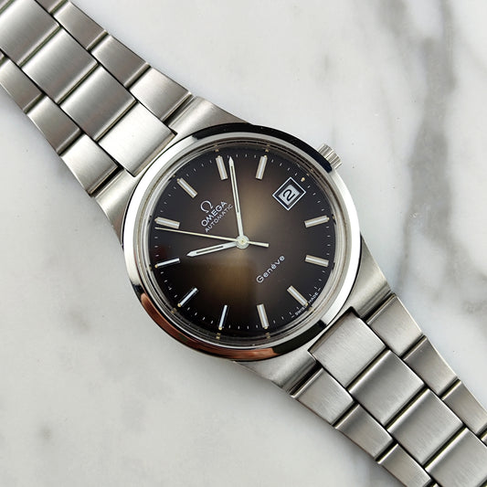 OMEGA Genéve Brown Dial Mint+ 1973 Serviced 06/2026 [REF. 166.0173]