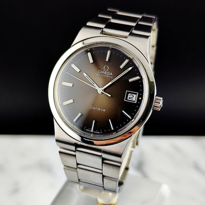 OMEGA Genéve Brown Dial Mint+ 1973 Serviced 06/2026 [REF. 166.0173]