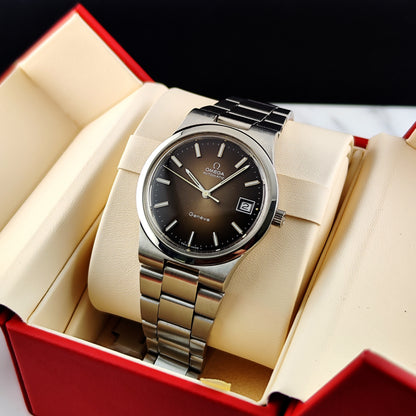 OMEGA Genéve Brown Dial Mint+ 1973 Serviced 06/2026 [REF. 166.0173]