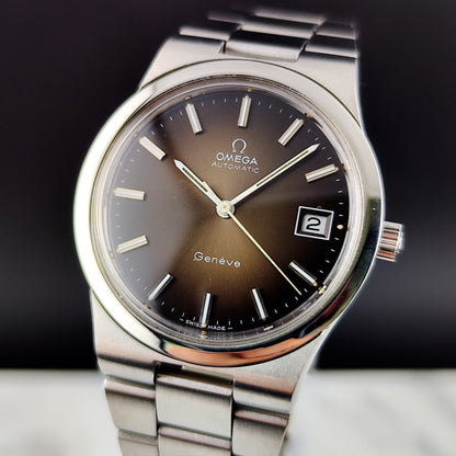OMEGA Genéve Brown Dial Mint+ 1973 Serviced 06/2026 [REF. 166.0173]