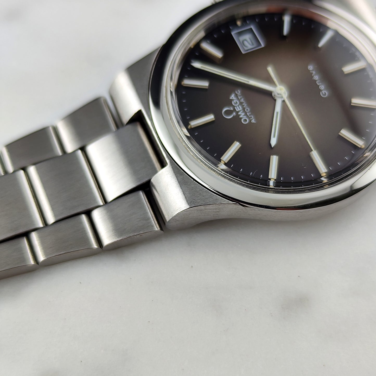 OMEGA Genéve Brown Dial Mint+ 1973 Serviced 06/2026 [REF. 166.0173]