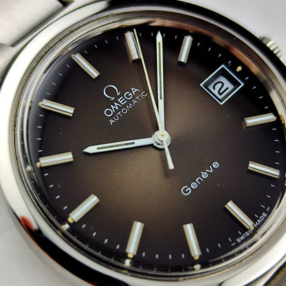 OMEGA Genéve Brown Dial Mint+ 1973 Serviced 06/2026 [REF. 166.0173]