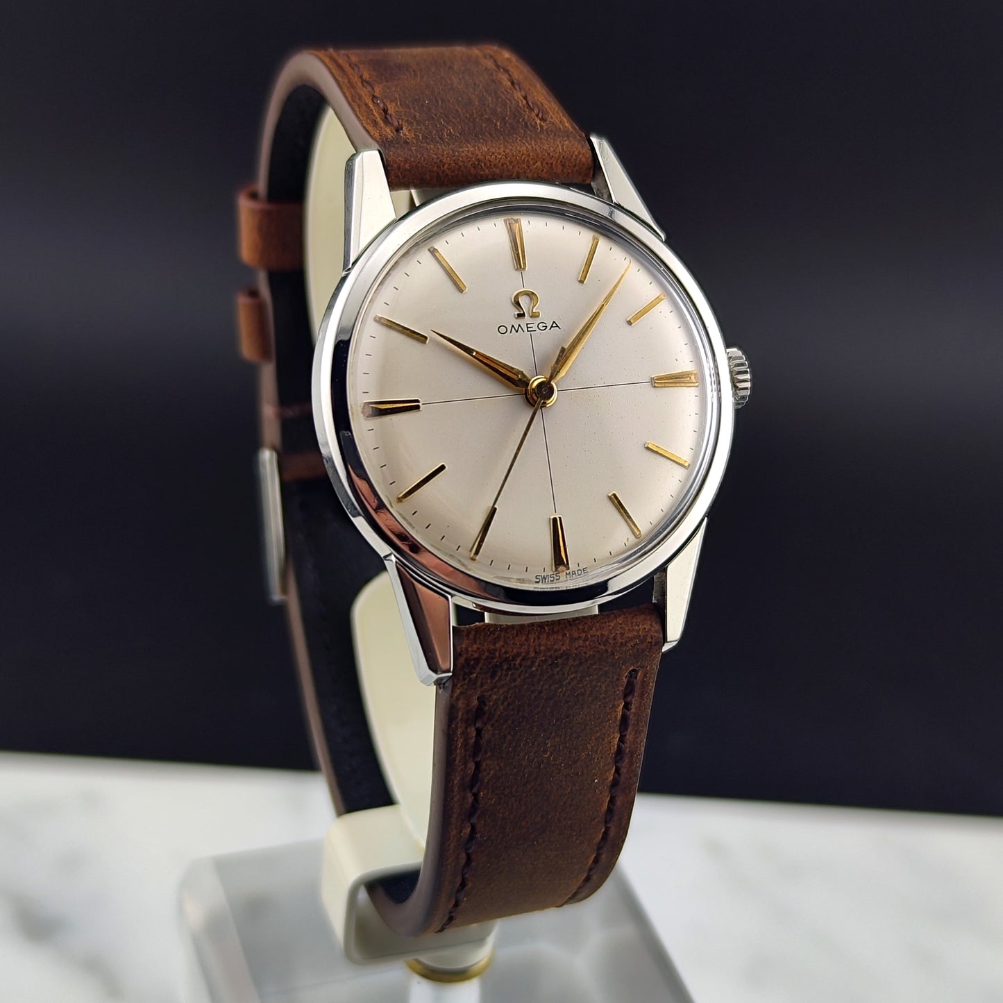 OMEGA Genéve Crosshair Dial Mint+ Serviced 01/2026 [REF. 14392]