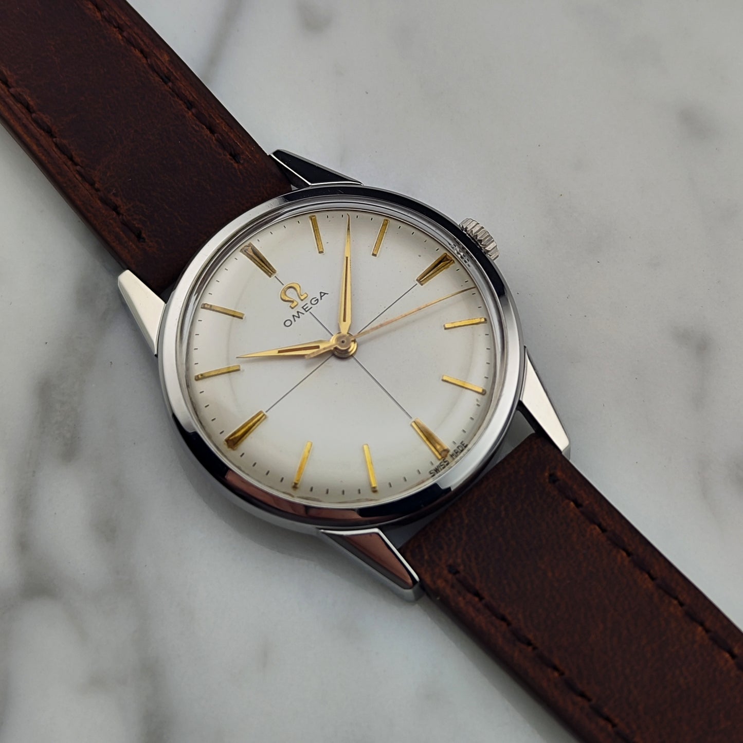 OMEGA Genéve Crosshair Dial Mint+ Serviced 01/2026 [REF. 14392]
