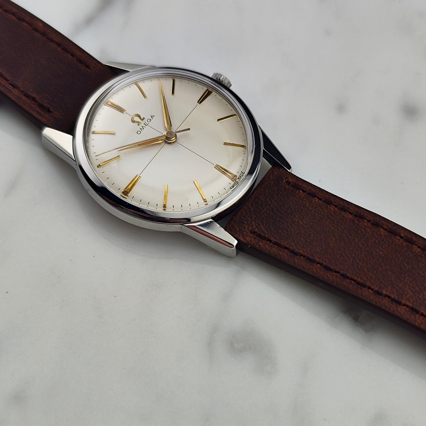 OMEGA Genéve Crosshair Dial Mint+ Serviced 01/2026 [REF. 14392]