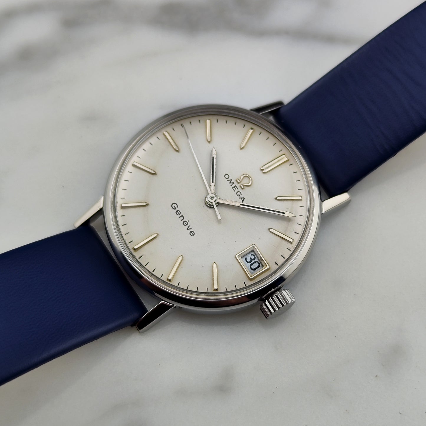 OMEGA Genéve Date Silver Dial 1969 [REF. 132.018]