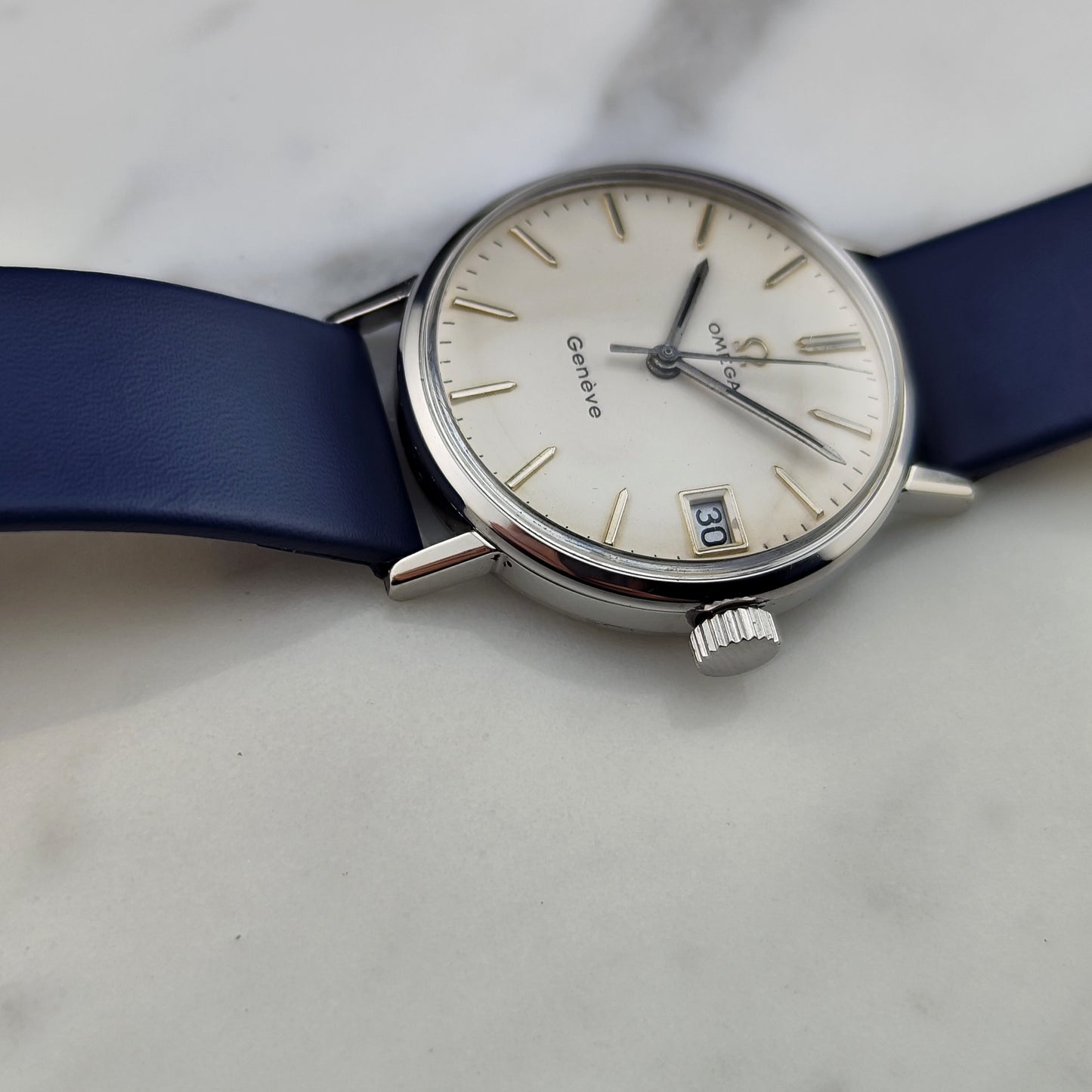 OMEGA Genéve Date Silver Dial 1969 [REF. 132.018]