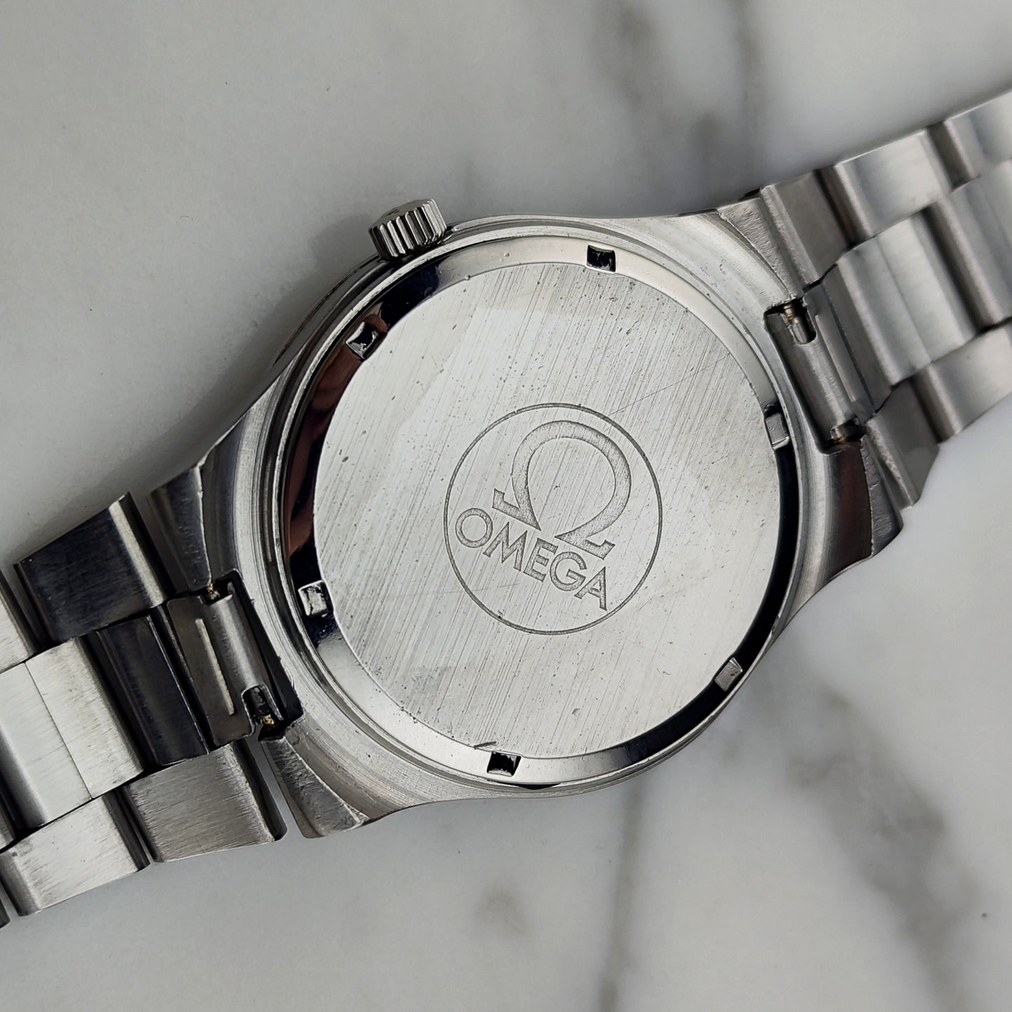 OMEGA Genéve Date Silver Dial Steel Bracelet [REF. 136.0103]