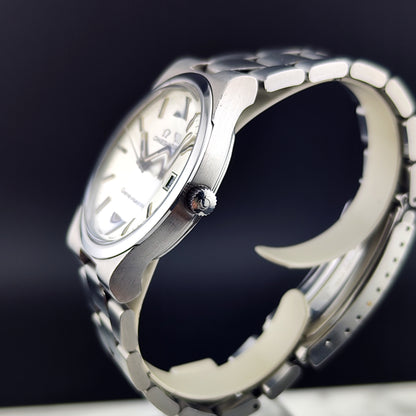 OMEGA Genéve Date Silver Dial Steel Bracelet [REF. 136.0103]