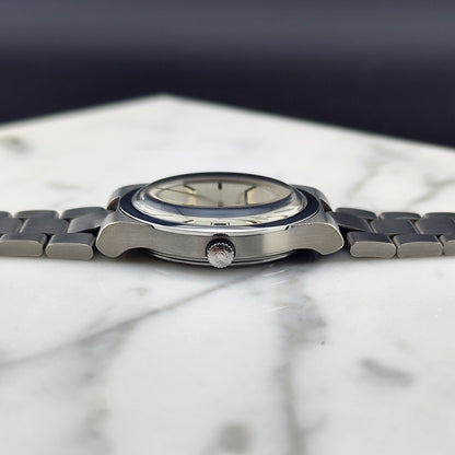 OMEGA Genéve Date Silver Dial Steel Bracelet [REF. 136.0103]