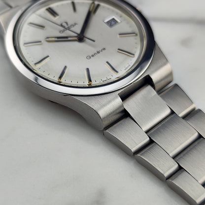 OMEGA Genéve Date Silver Dial Steel Bracelet [REF. 136.0103]