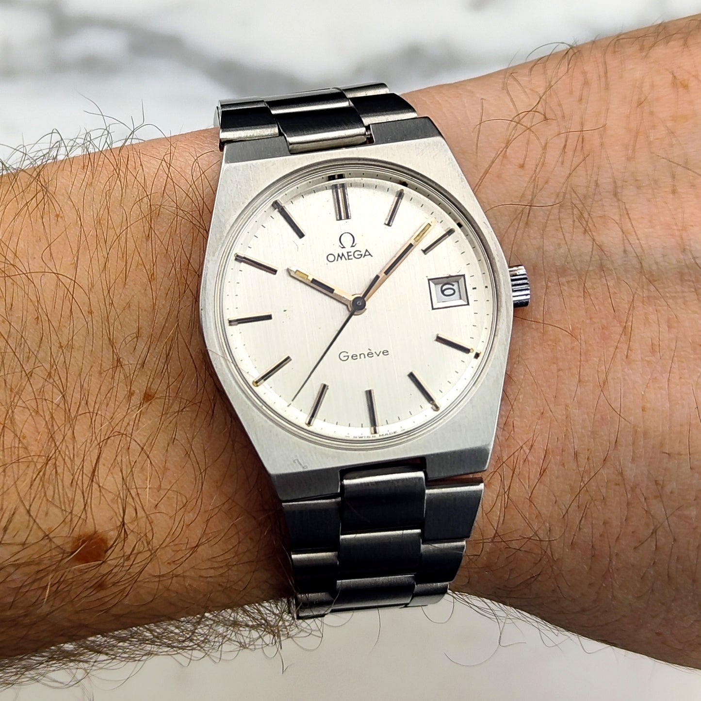 OMEGA Genéve Date Steel Bracelet [REF. 136.0050]