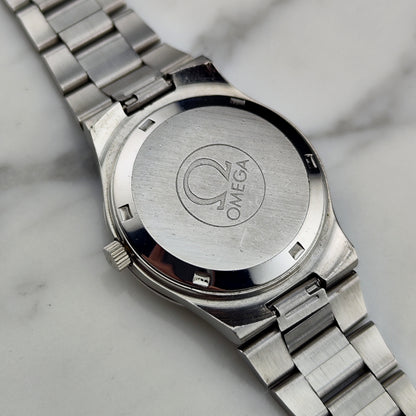 OMEGA Genéve France Day-Date Blue Dial Bracelet 1974 [REF. 166.0174]