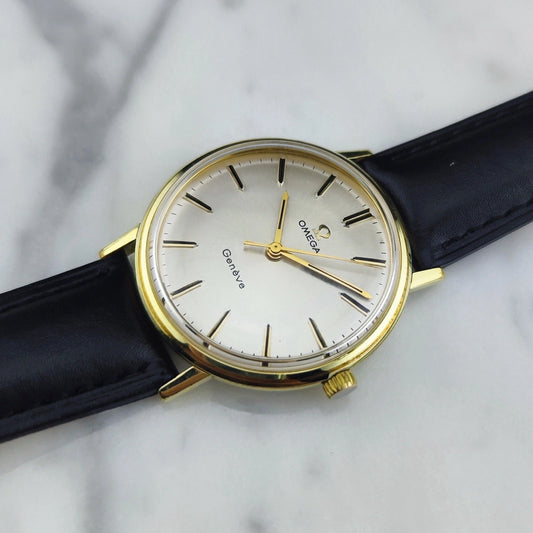OMEGA Genève Gold Omega Signed Crystal [REF. 131.019]