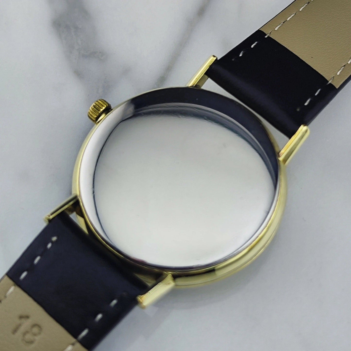 OMEGA Genève Gold Omega Signed Crystal [REF. 131.019]