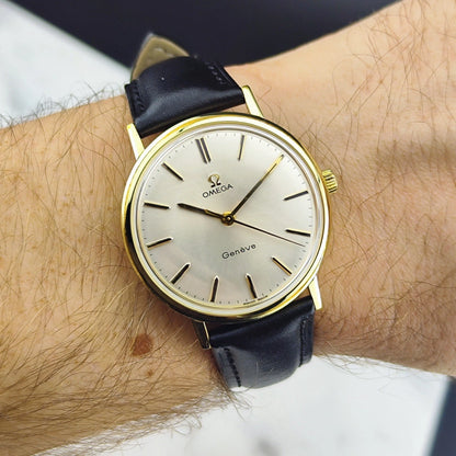 OMEGA Genève Gold Omega Signed Crystal [REF. 131.019]