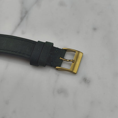 OMEGA Genéve Gold White Dial Green Strap Mint+ Serviced [REF. 135.070]