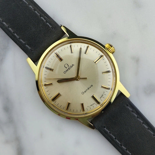 OMEGA Genève Gold White Dial [REF. 135.070]
