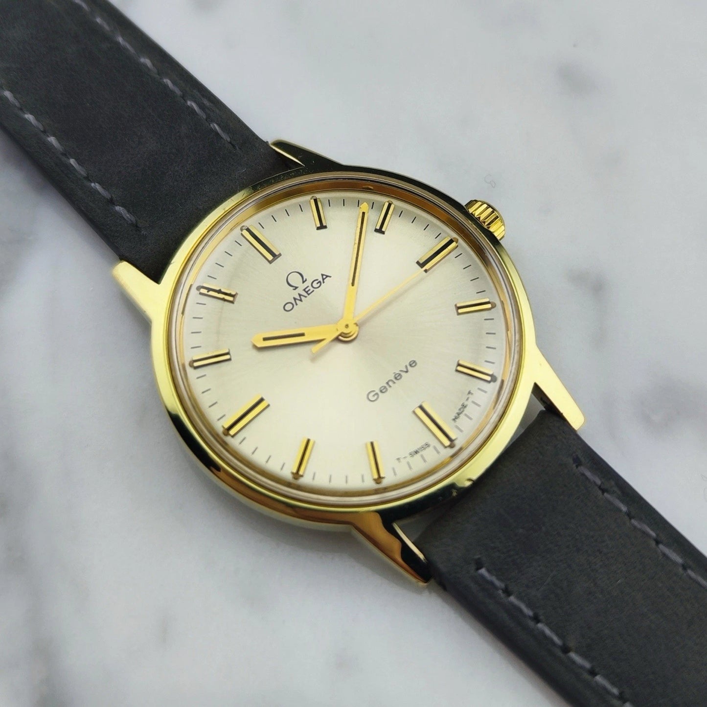 OMEGA Genève Gold White Dial [REF. 135.070]
