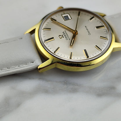 OMEGA Genève Gold White Dial Miami Style [REF. 166.070]