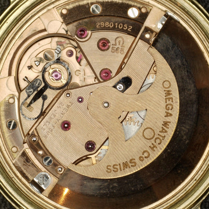 OMEGA Genève Gold White Dial Miami Style [REF. 166.070]