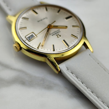 OMEGA Genève Gold White Dial Miami Style [REF. 166.070]