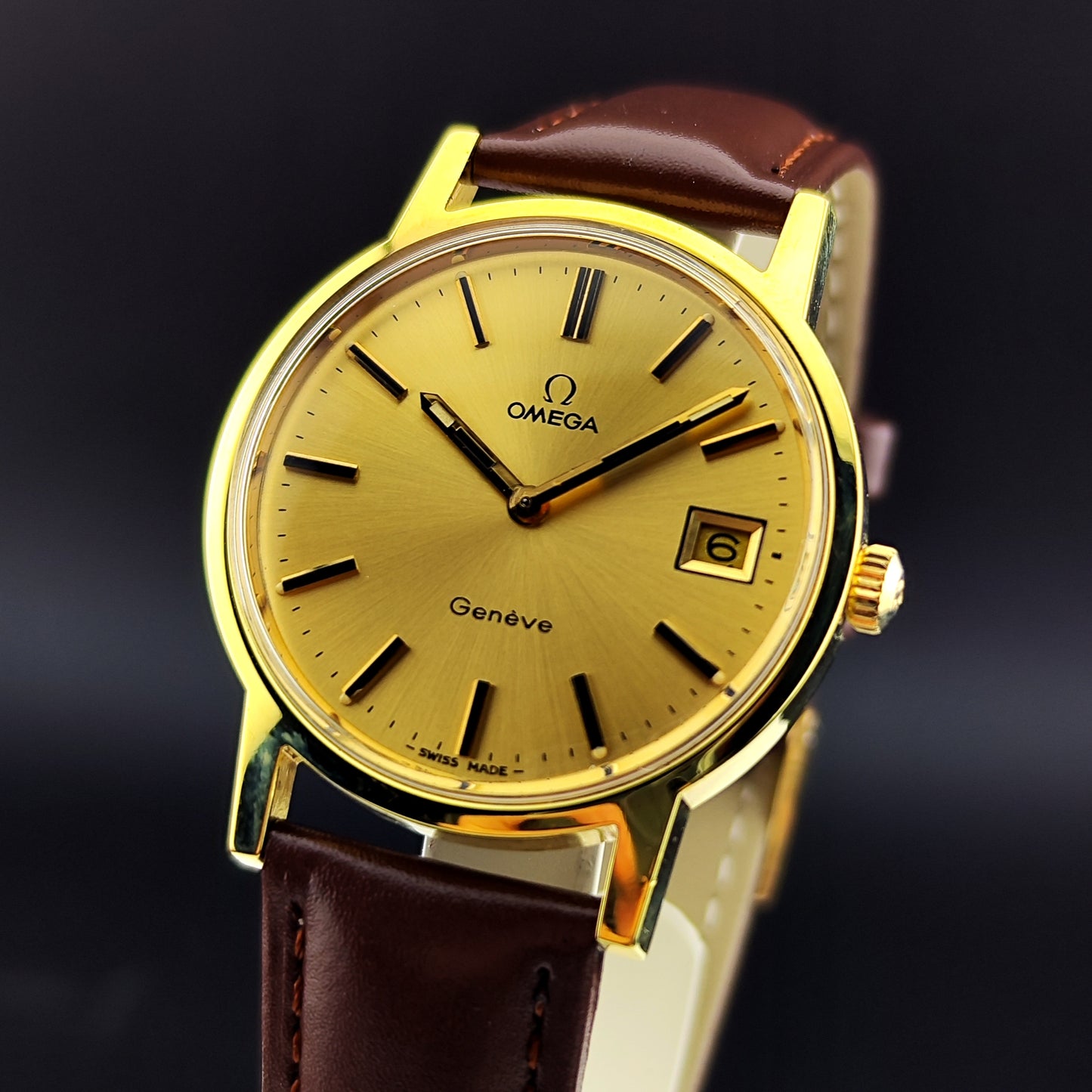 OMEGA Genéve Gold 1974 Fullset Box and Papers [REF. 136.0104]