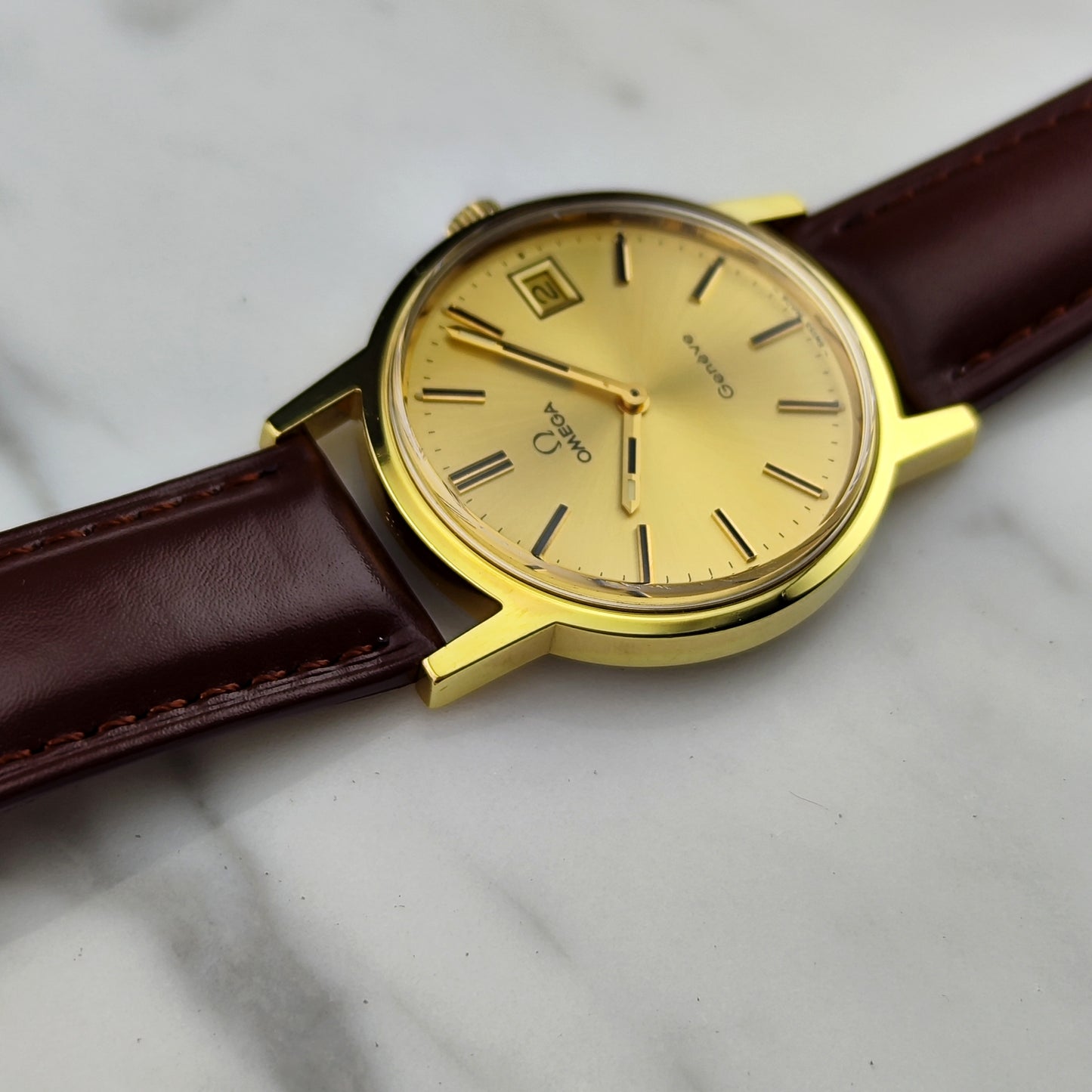 OMEGA Genéve Gold 1974 Fullset Box and Papers [REF. 136.0104]