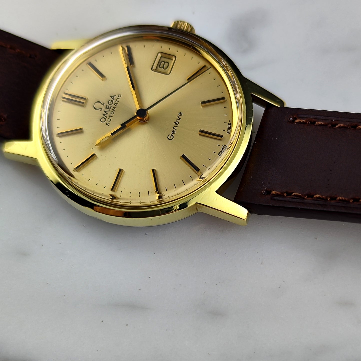OMEGA Genéve Gold Automatic 1972 Serviced 06/2026 [REF. 166.0163]