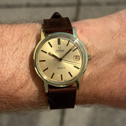OMEGA Genéve Gold Automatic 1972 Serviced 06/2026 [REF. 166.0163]
