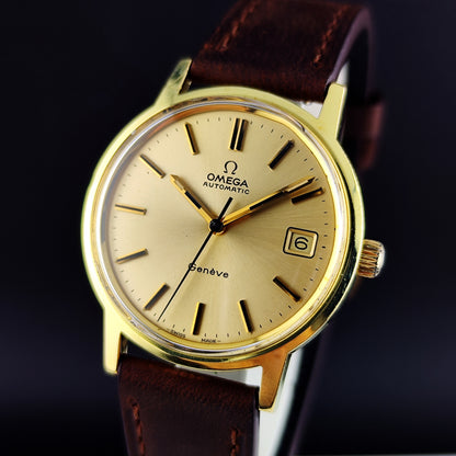 OMEGA Genéve Gold Automatic 1972 Serviced 06/2026 [REF. 166.0163]