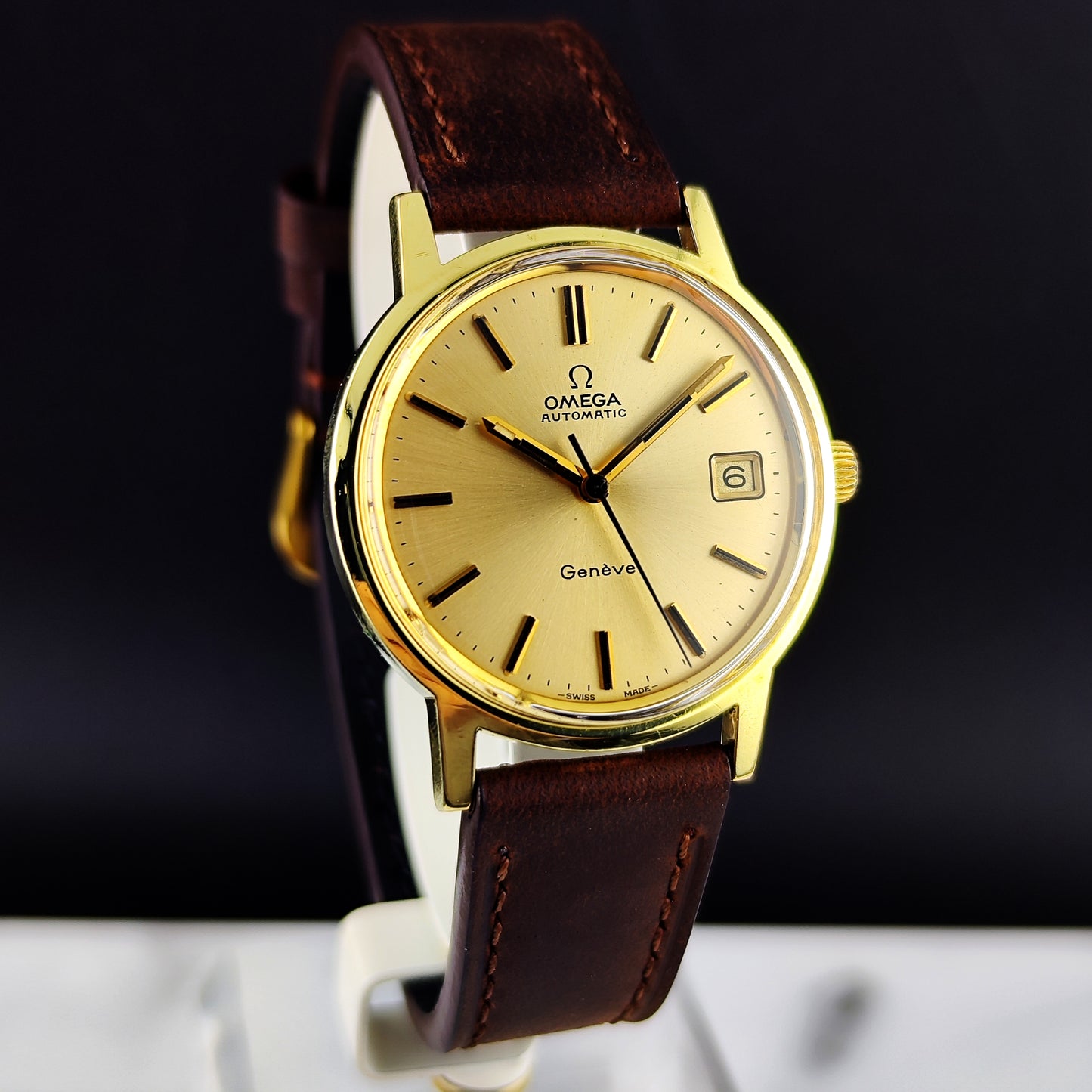 OMEGA Genéve Gold Automatic 1972 Serviced 06/2026 [REF. 166.0163]