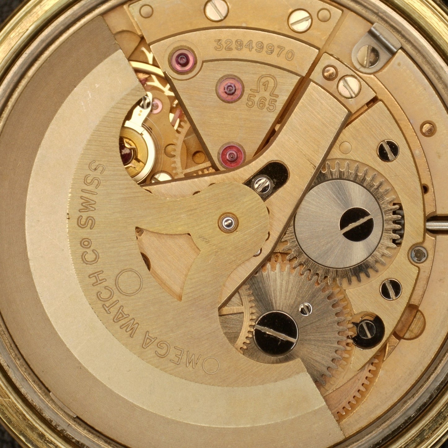 OMEGA Genéve Gold Automatic Rare Mosaic Dial Serviced [REF. 166.070]